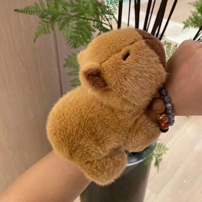 Cute Capybara Plush Toy - Ultra Soft Stuffed Animal, Kawaii Hugging Pillow for Kids & Adults