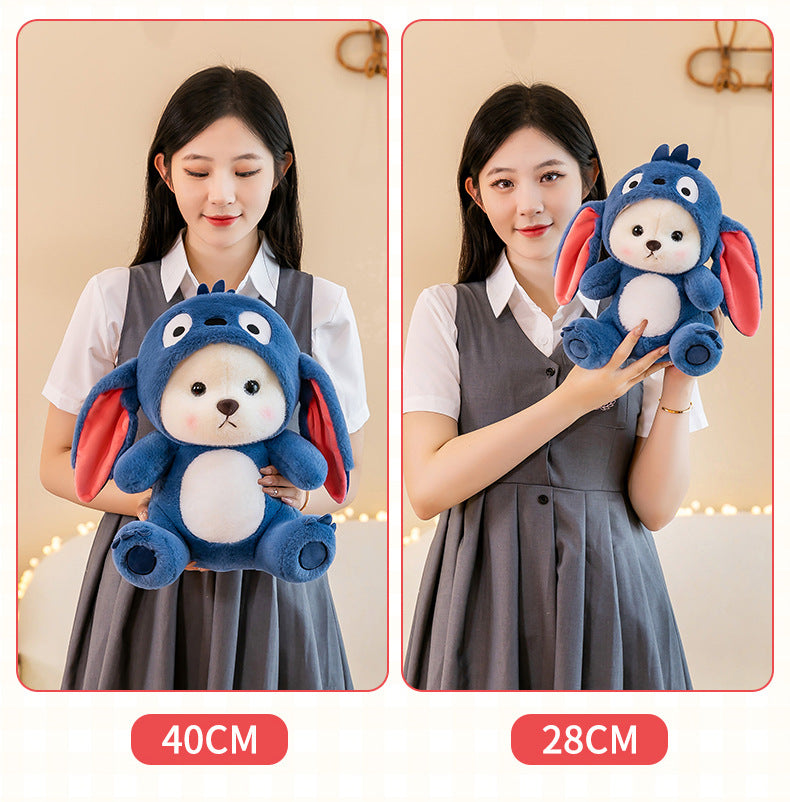 Adorable Plush Teddy Bear with Removable Hat - 4 Soft Colors| Perfect Gift for Kids & Collectors