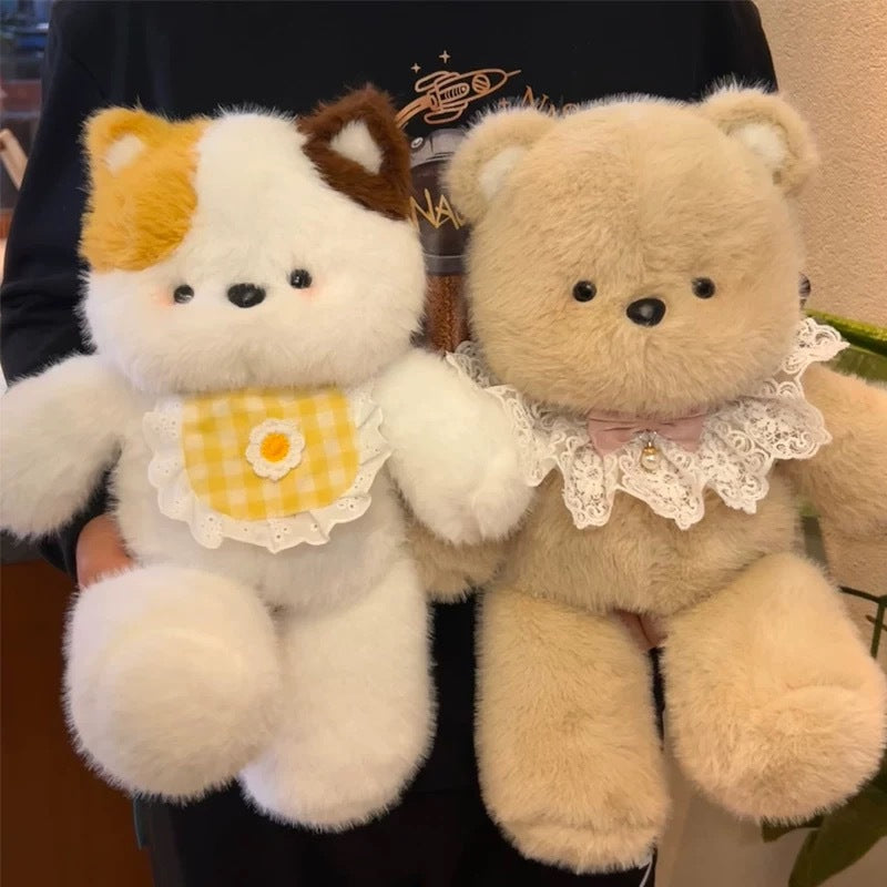 Adorable Plush Toy Stuffed Animals - Super Soft Running Bear, Bunny & Elephant, Cute Gifts for Kids & Collectors